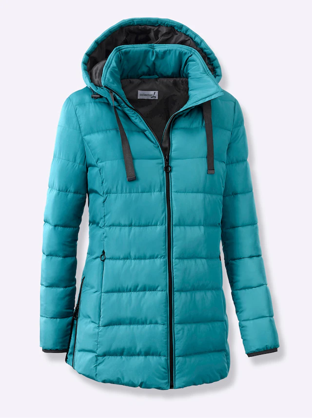 Casual Looks Steppjacke mit Kapuze