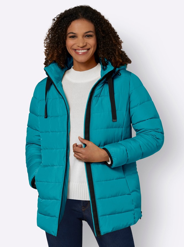 Casual Looks Steppjacke mit Kapuze