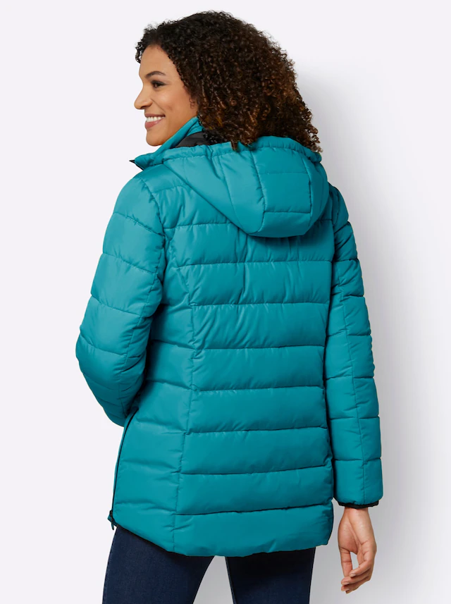 Casual Looks Steppjacke mit Kapuze