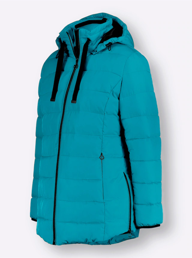 Casual Looks Steppjacke mit Kapuze