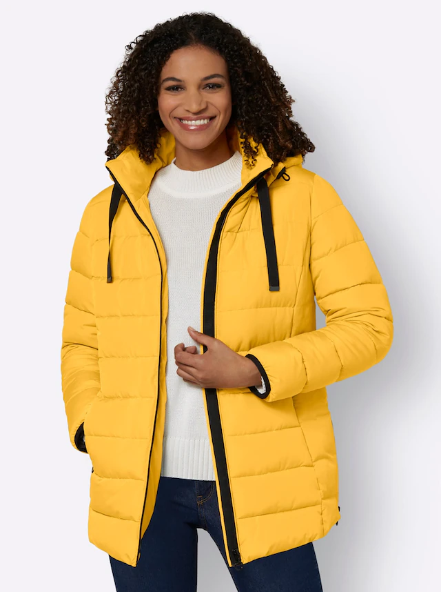 Casual Looks Steppjacke mit Kapuze