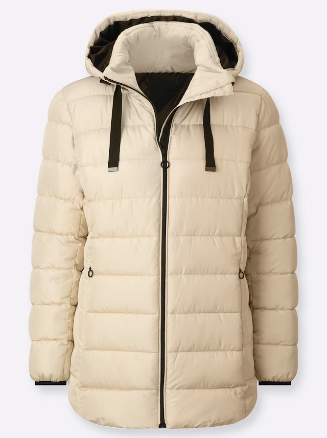 Casual Looks Steppjacke mit Kapuze