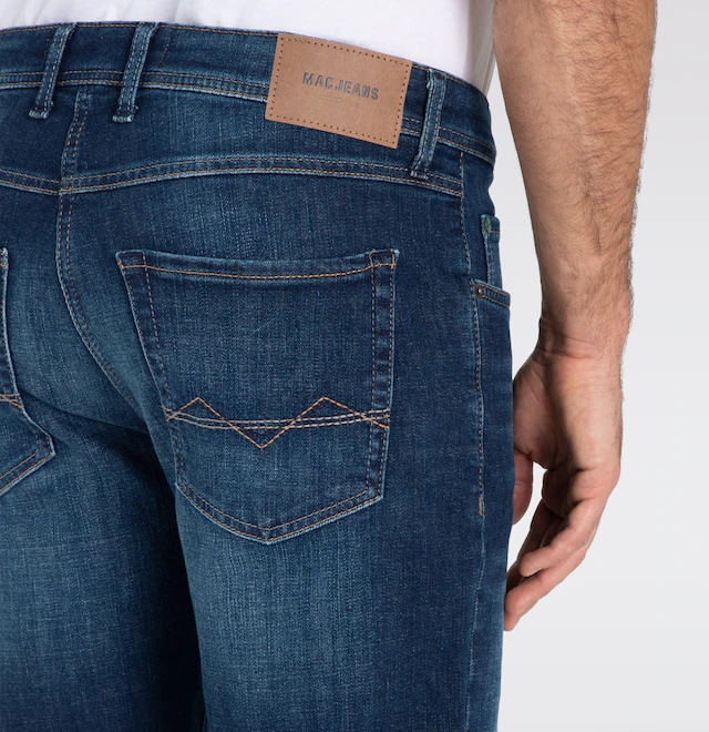 MAC Straight-Jeans »Arne« in gepflegter Optik, mit Stretch