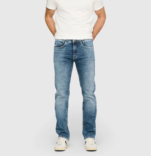 MAC Straight-Jeans »Arne« in gepflegter Optik, mit Stretch