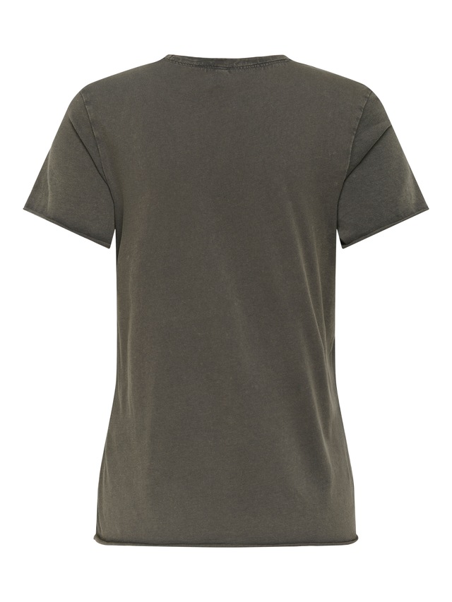 ONLY »ONLLUCY REG S/S TOP JRS NOOS« Baumwolle, regular fit, unterschiedlich bedruckt