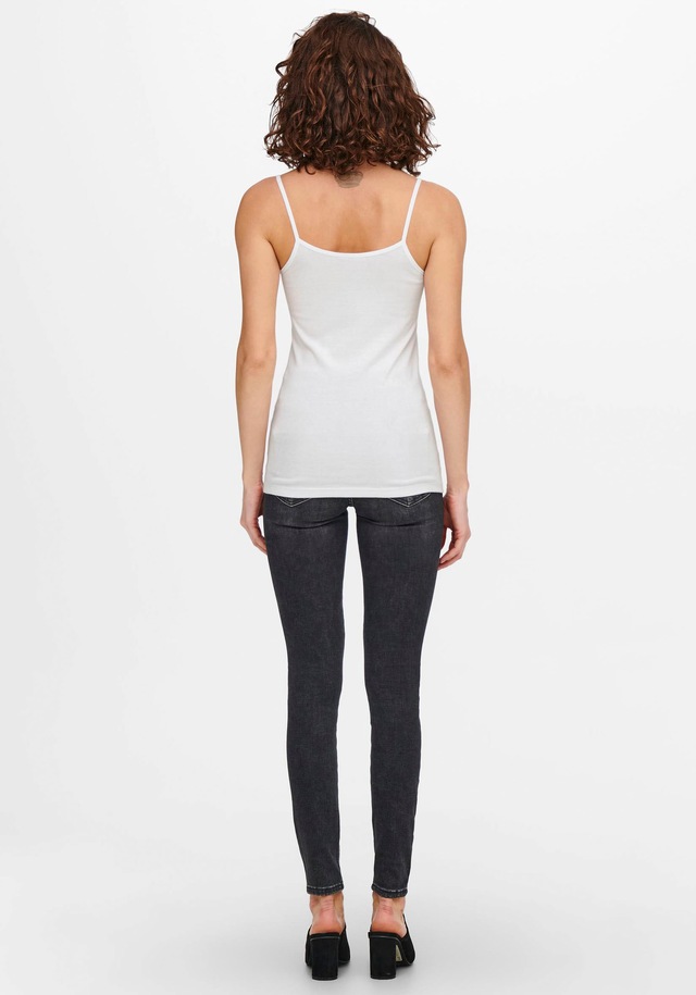 ONLY Spitzentop »ONLKIRA – Doppelpack mit Spitzendetail für feminine Looks« 2er-Pack, figurbetont, modisch, Jersey, Baumwolle, V-Ausschnitt