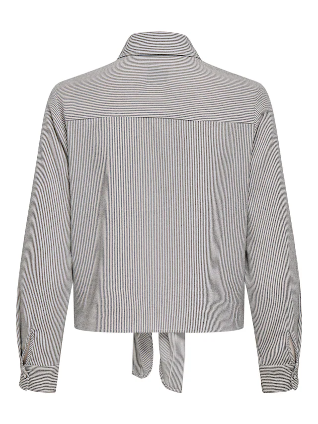 ONLY Hemdbluse »ONLLECEY LS KNOT SHIRT NOOS WVN«