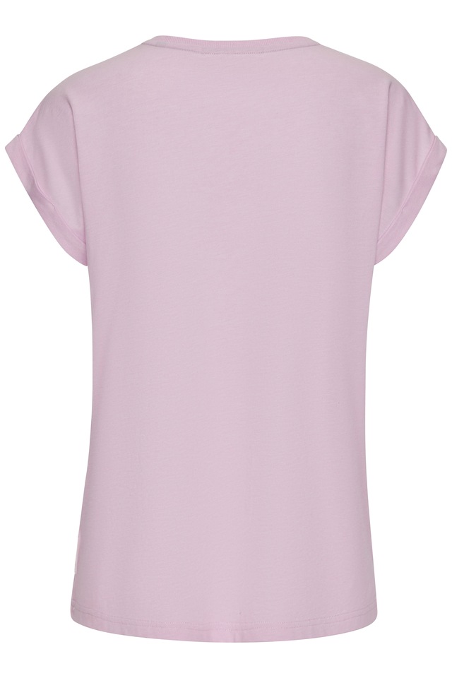 Elbsand T-Shirt »Eldis« mit Logodruck, Kurzarmshirt aus Baumwoll-Mix, sportlich-casual