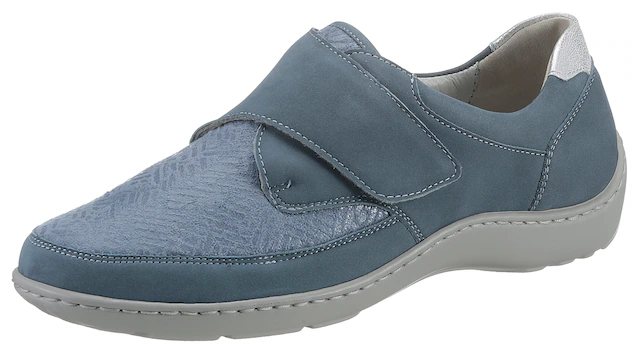 Waldläufer Klettschuh »HENNI-Soft« Komfortschuh, Freizeitschuh mit Textil-Stretch, H-Weite