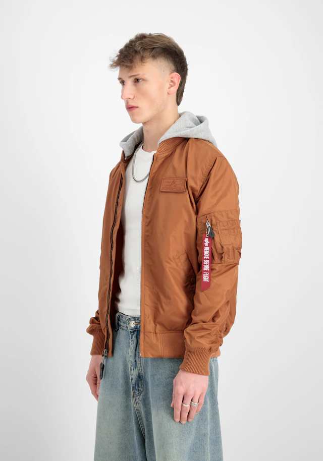 Alpha Industries Bomberjacke »MA-1 TT Hood Light Slim«