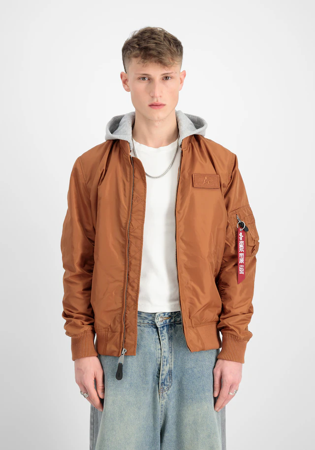 Alpha Industries Bomberjacke »MA-1 TT Hood Light Slim«
