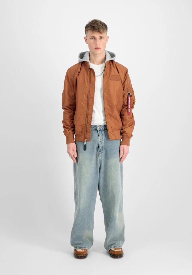 Alpha Industries Bomberjacke »MA-1 TT Hood Light Slim«