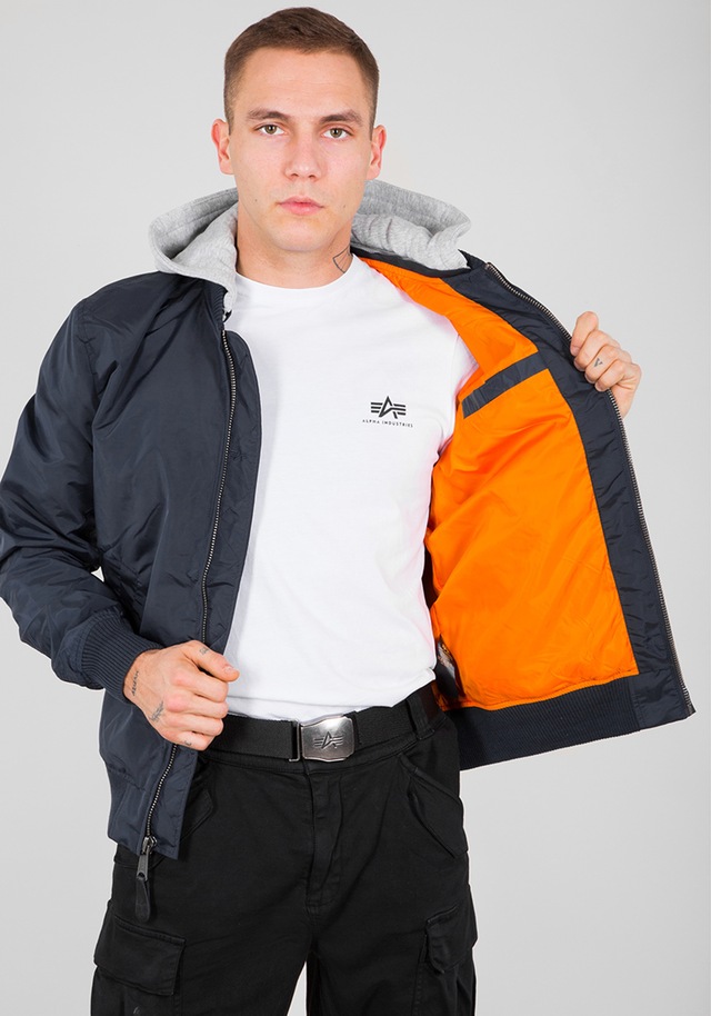 Alpha Industries Bomberjacke »MA-1 TT Hood Light Slim«