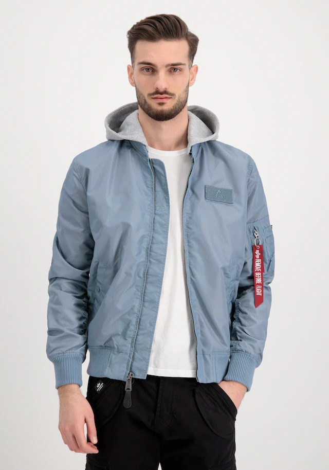 Alpha Industries Bomberjacke »MA-1 TT Hood Light Slim«