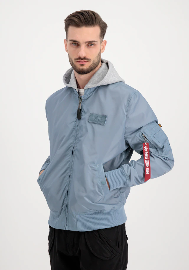 Alpha Industries Bomberjacke »MA-1 TT Hood Light Slim«