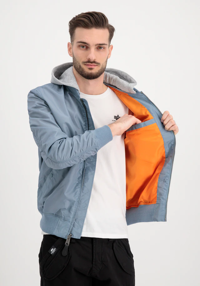 Alpha Industries Bomberjacke »MA-1 TT Hood Light Slim«