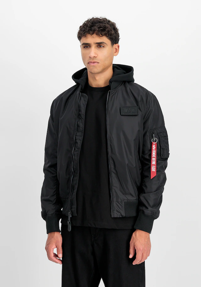 Alpha Industries Bomberjacke »MA-1 TT Hood Light Slim«
