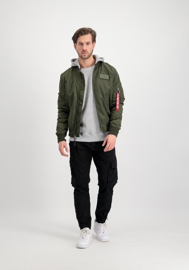 Alpha Industries Bomberjacke »MA-1 TT Hood Light Slim«