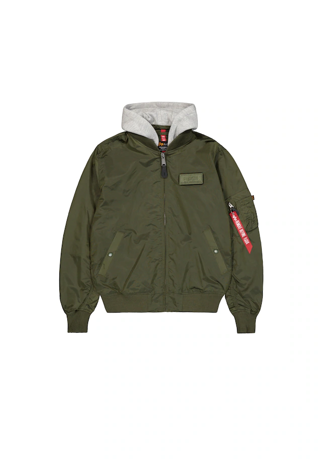 Alpha Industries Bomberjacke »MA-1 TT Hood Light Slim«