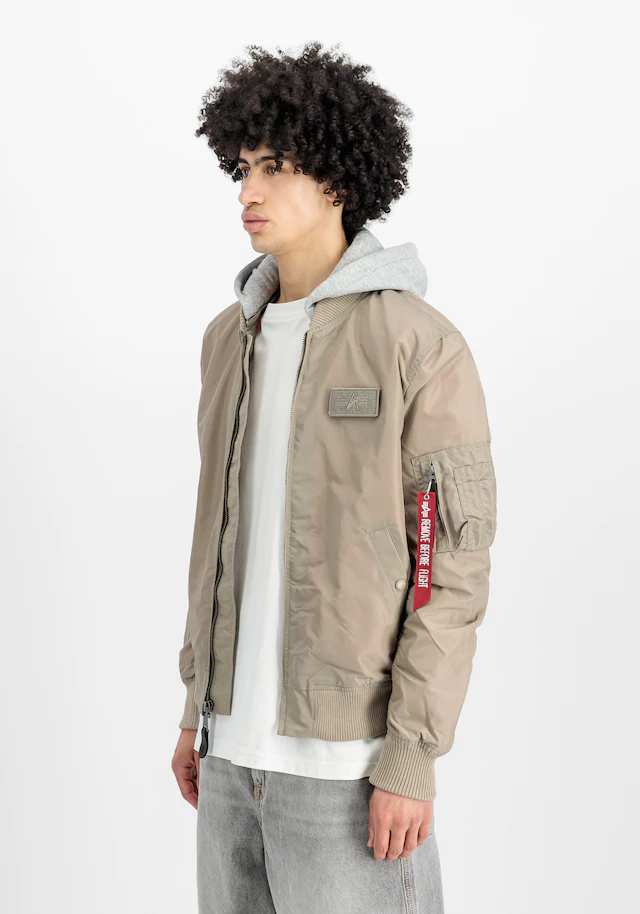 Alpha Industries Bomberjacke »MA-1 TT Hood Light Slim«