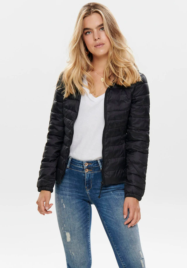 ONLY Steppjacke »ONLTAHOE HOOD JACKET OTW NOOS« mit Kapuze Kunstfaser, perfekt für den Übergang