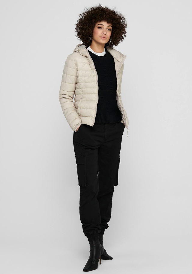 ONLY Steppjacke »ONLTAHOE HOOD JACKET OTW NOOS« mit Kapuze Kunstfaser, perfekt für den Übergang