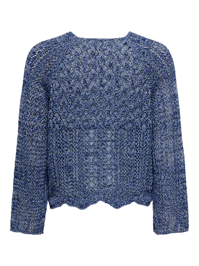 ONLY Rundhalspullover »ONLNOLA LIFE 3/4 PULLOVER KNT NOOS«