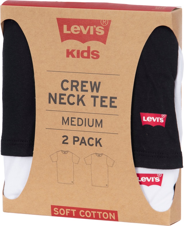 Levi's® Kids T-Shirt »2PK CREW NECK TEE« 2 Stk. for BOYS