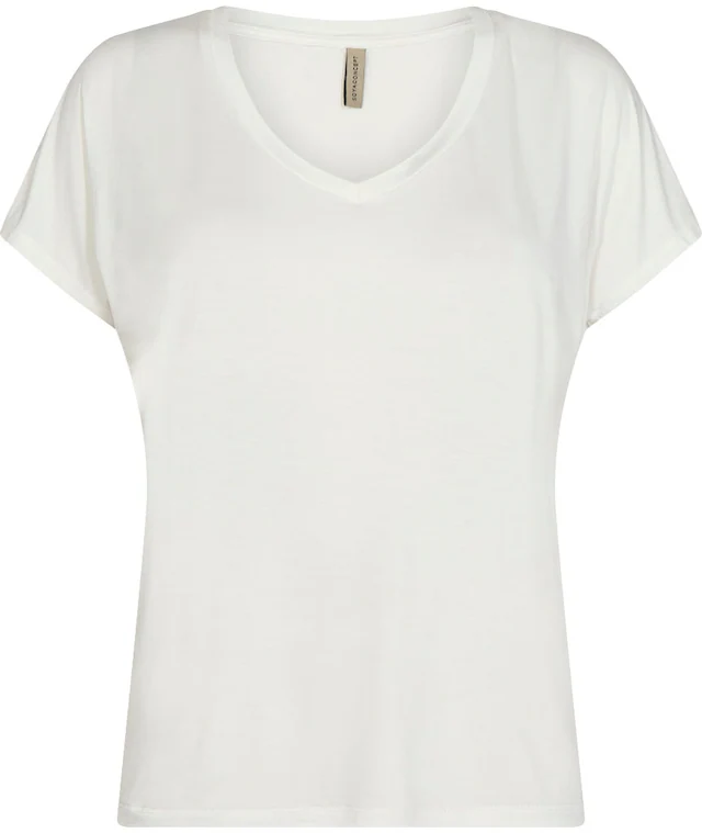 soyaconcept V-Shirt »SC-MARICA 32« aus Viskosemischung mit Lyocell und Elasthan, Regular Fit