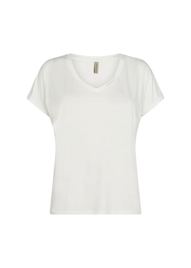 soyaconcept V-Shirt »SC-MARICA 32« aus Viskosemischung mit Lyocell und Elasthan, Regular Fit