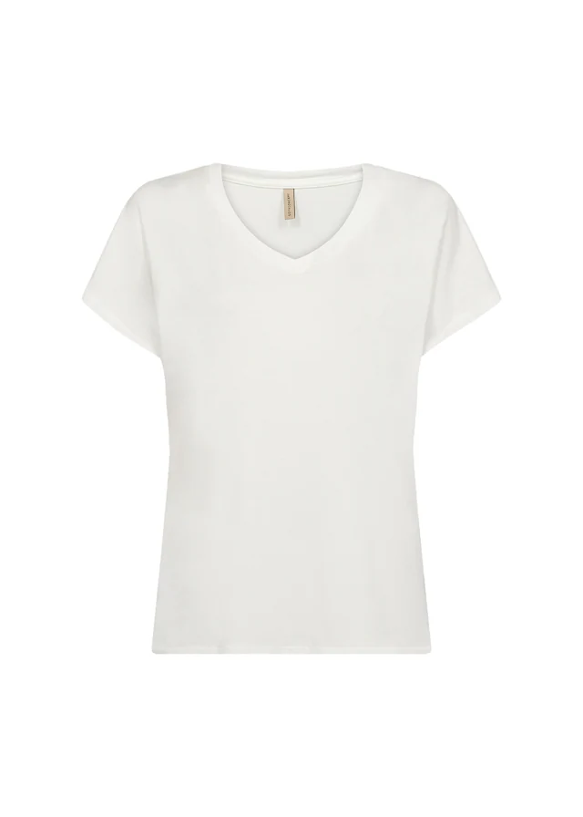 soyaconcept V-Shirt »SC-MARICA 32« aus Viskosemischung mit Lyocell und Elasthan, Regular Fit