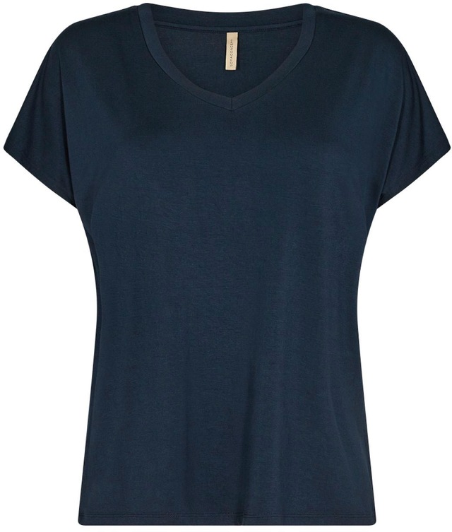 soyaconcept V-Shirt »SC-MARICA 32« aus Viskosemischung mit Lyocell und Elasthan, Regular Fit