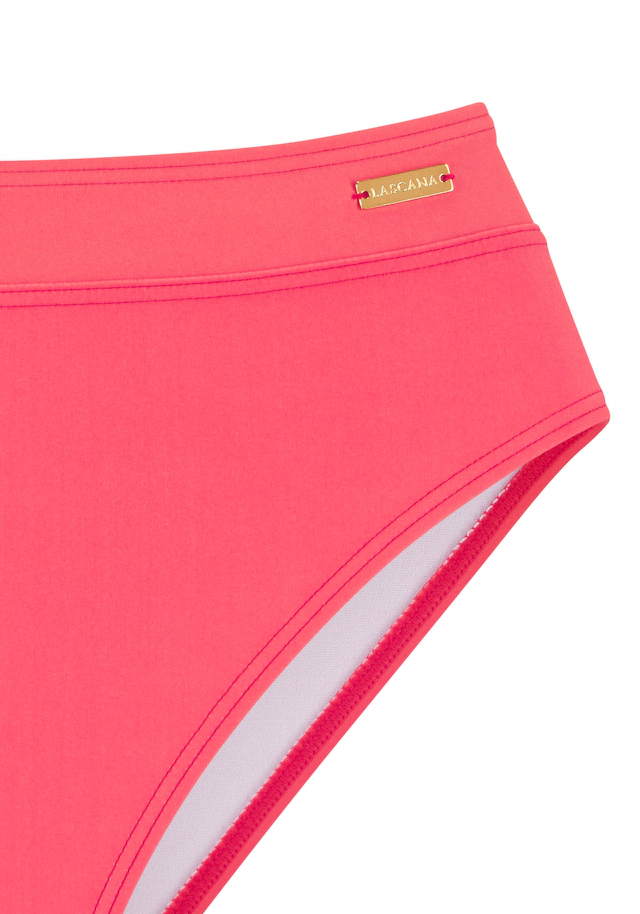 LASCANA Highwaist-Bikini-Hose »Lolo« mit angesetztem Bündchen
