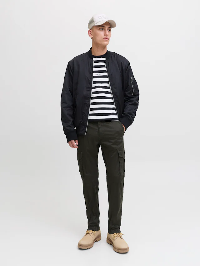 Jack & Jones Cargohose »PAUL FLAKE« Baumwollmischung, regular fit