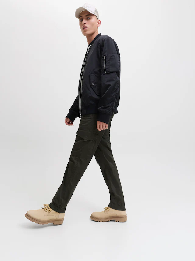 Jack & Jones Cargohose »PAUL FLAKE« Baumwollmischung, regular fit