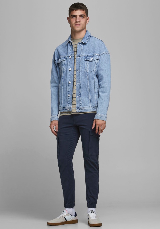 Jack & Jones Cargohose »PAUL FLAKE« Baumwollmischung, regular fit