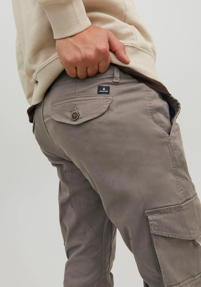 Jack & Jones Cargohose »PAUL FLAKE« Baumwollmischung, regular fit