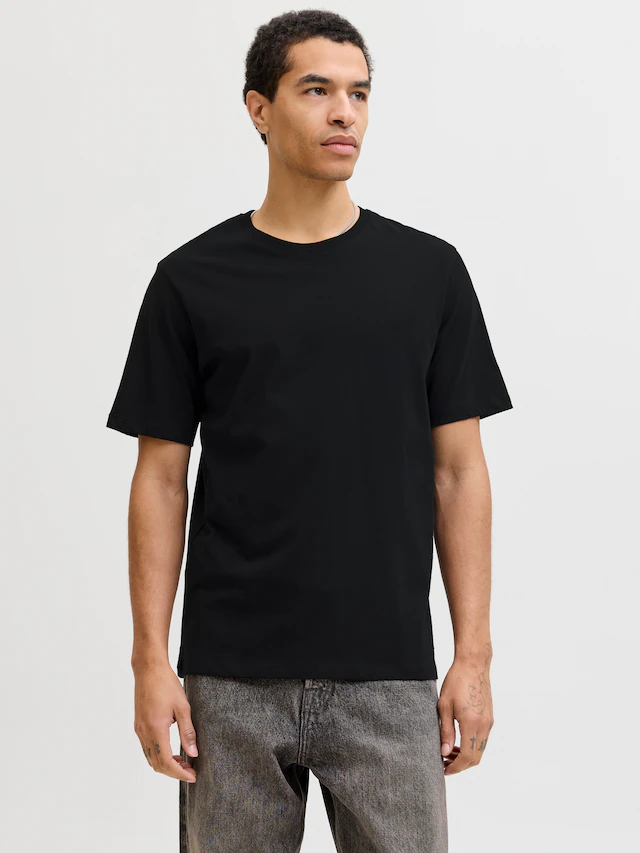 Jack & Jones »JJEORGANIC BASIC TEE SS O-NECK NOOS« Baumwolle, regular fit