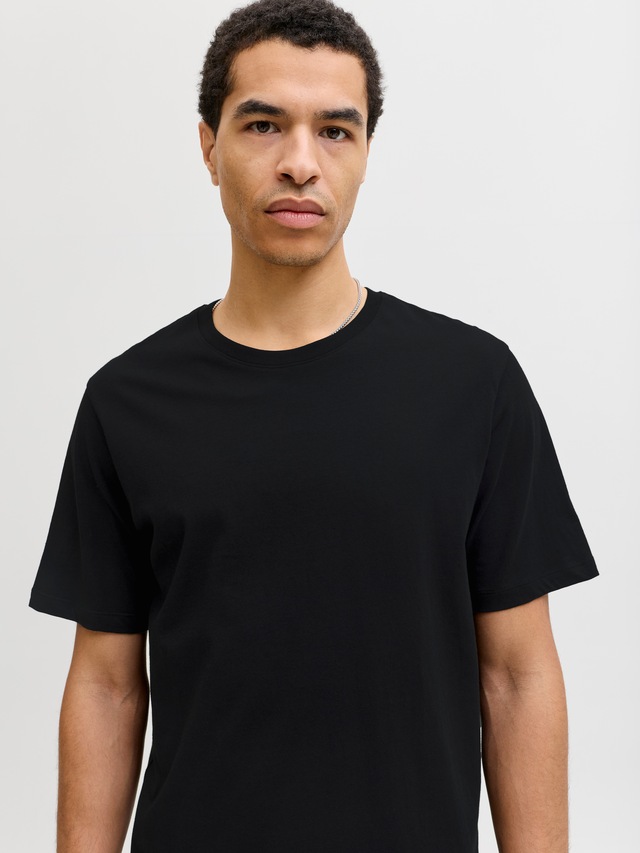 Jack & Jones »JJEORGANIC BASIC TEE SS O-NECK NOOS« Baumwolle, regular fit