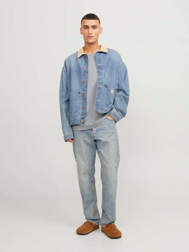 Jack & Jones »JJEORGANIC BASIC TEE SS O-NECK NOOS« Baumwolle, regular fit