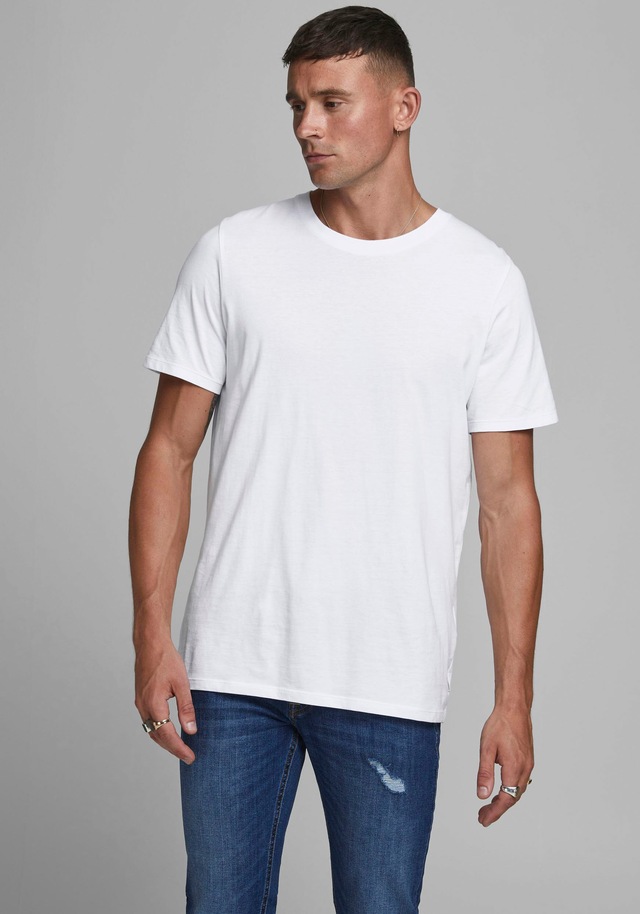 Jack & Jones »JJEORGANIC BASIC TEE SS O-NECK NOOS« Baumwolle, regular fit