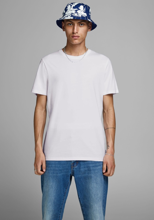 Jack & Jones »JJEORGANIC BASIC TEE SS O-NECK NOOS« Baumwolle, regular fit