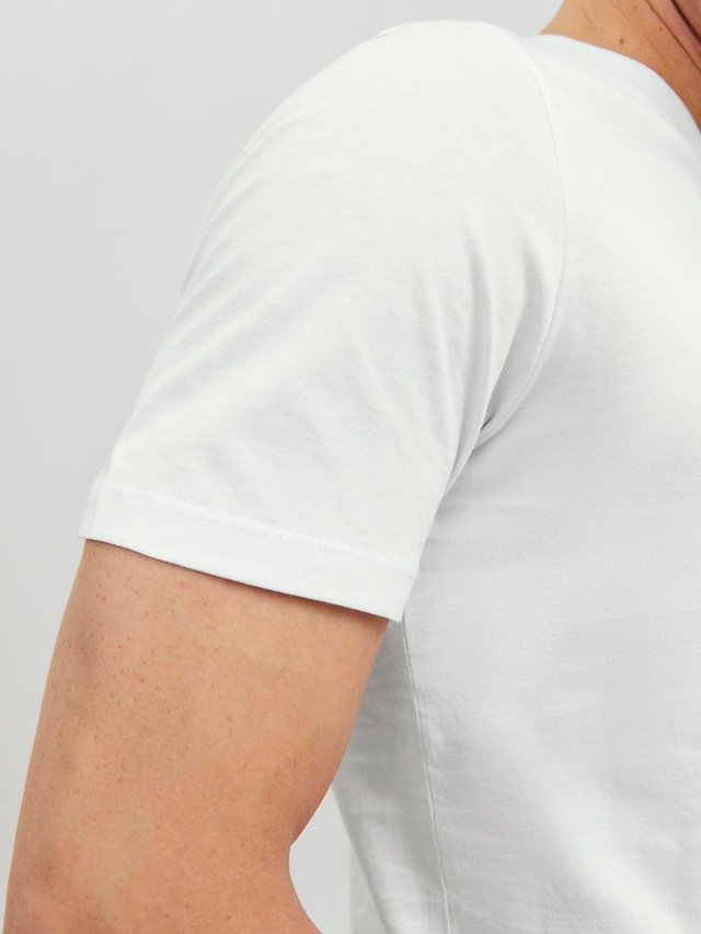 Jack & Jones »JJEORGANIC BASIC TEE SS O-NECK NOOS« Baumwolle, regular fit