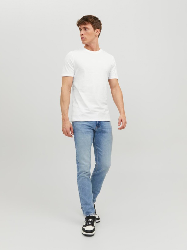Jack & Jones »JJEORGANIC BASIC TEE SS O-NECK NOOS« Baumwolle, regular fit