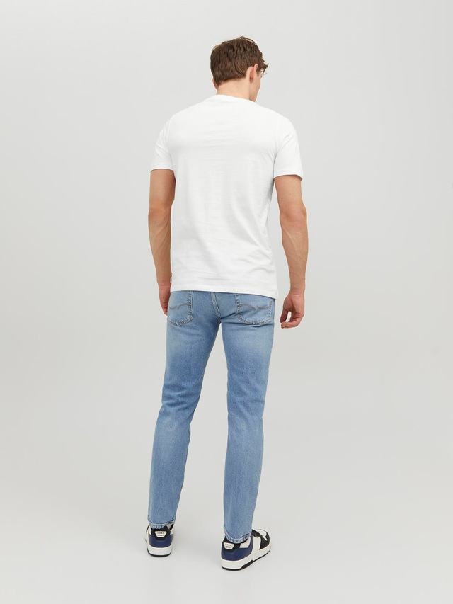 Jack & Jones »JJEORGANIC BASIC TEE SS O-NECK NOOS« Baumwolle, regular fit