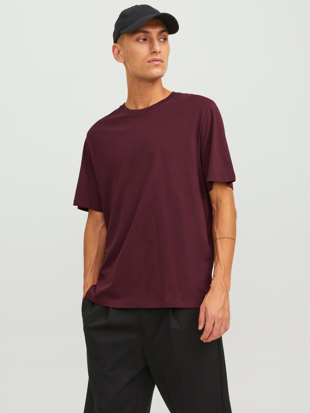 Jack & Jones »JJEORGANIC BASIC TEE SS O-NECK NOOS« Baumwolle, regular fit