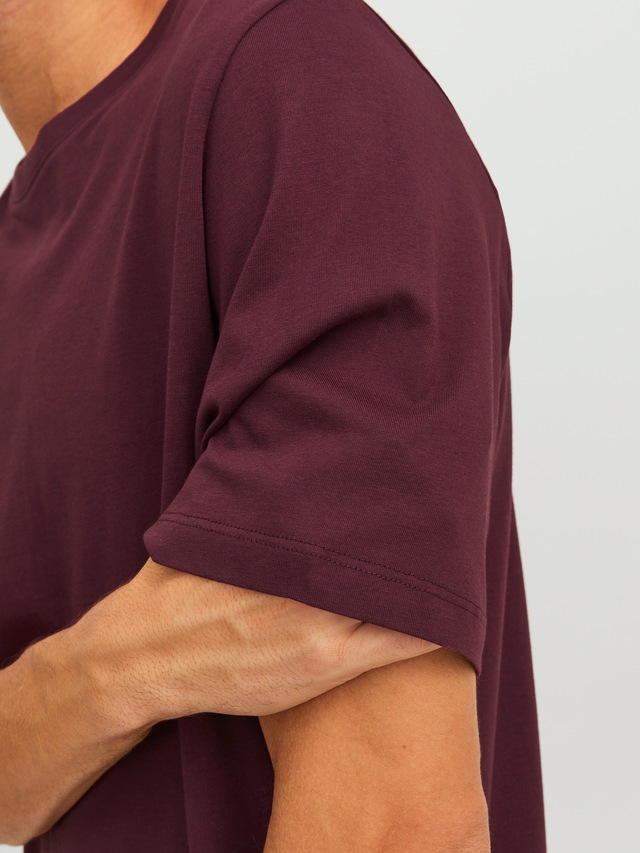 Jack & Jones »JJEORGANIC BASIC TEE SS O-NECK NOOS« Baumwolle, regular fit