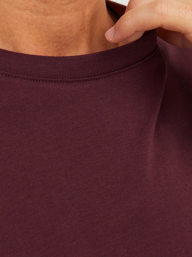 Jack & Jones »JJEORGANIC BASIC TEE SS O-NECK NOOS« Baumwolle, regular fit
