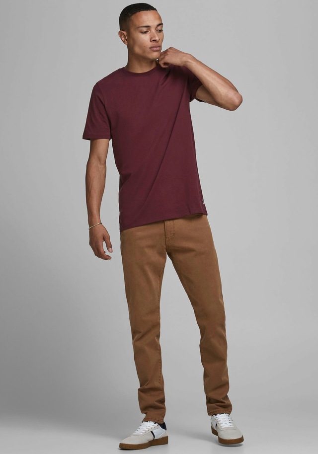 Jack & Jones »JJEORGANIC BASIC TEE SS O-NECK NOOS« Baumwolle, regular fit