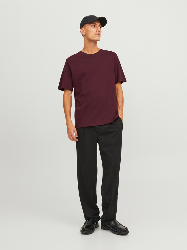 Jack & Jones »JJEORGANIC BASIC TEE SS O-NECK NOOS« Baumwolle, regular fit